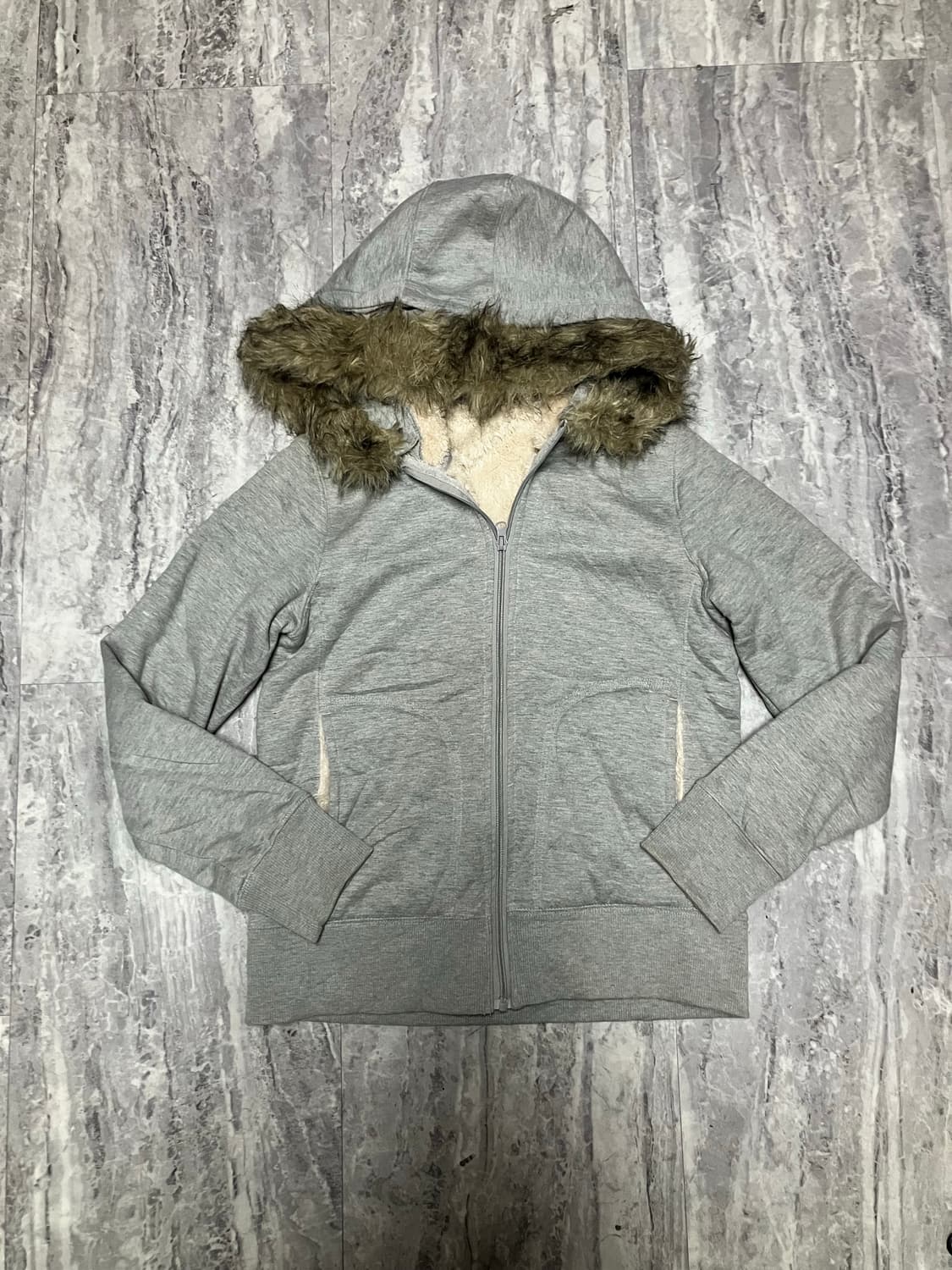 일본빈티지 핀터깔y2k 락펑크긱시크 울프죠 후드집업 상품이미지1