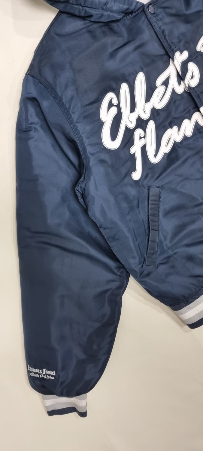 이벳필드 커시브 로고 후드 바시티 자켓 L _ 남성 상품이미지3