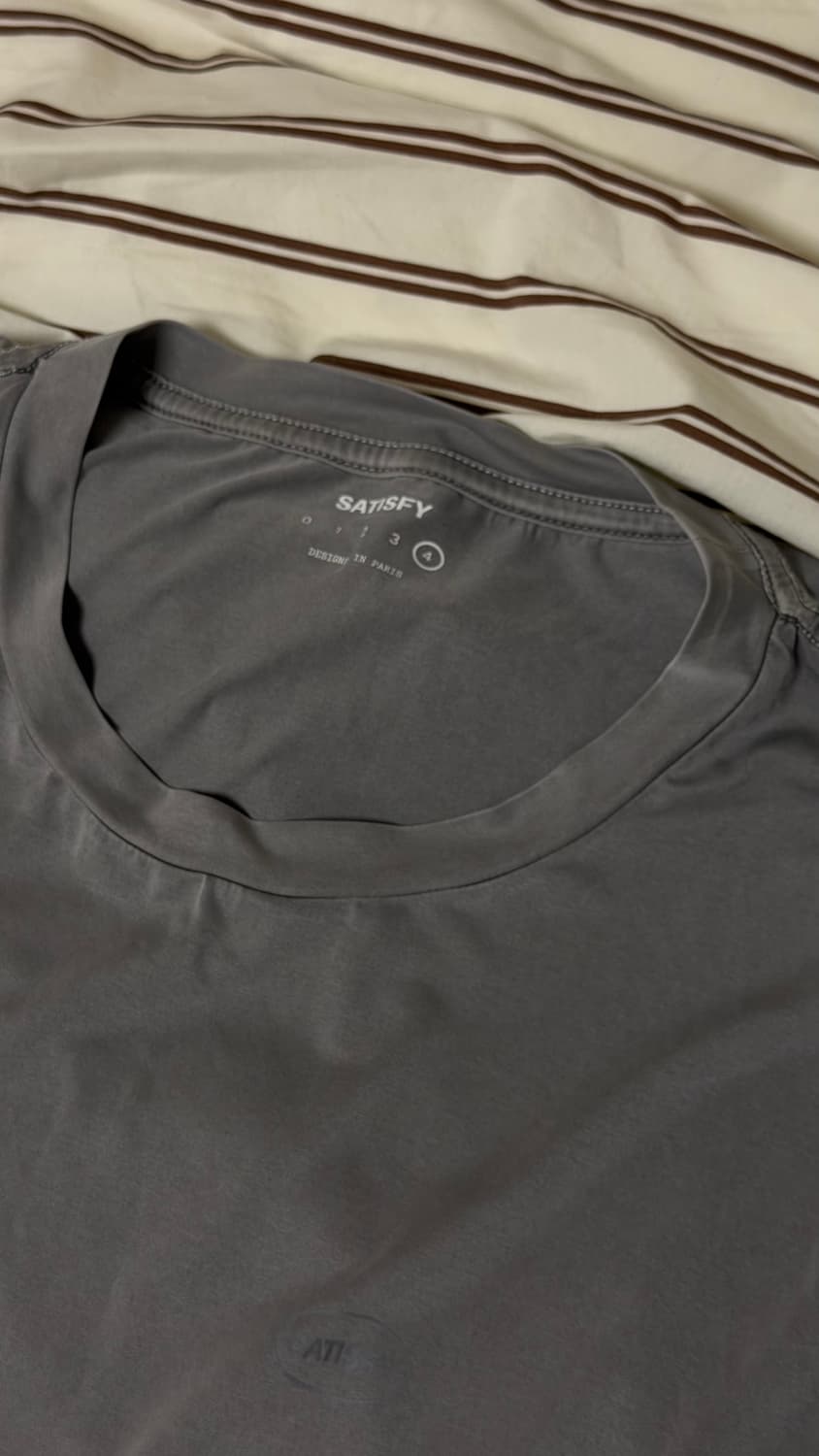 [4] Satisfy Muscle Tee Mineral Graphite 상품이미지2