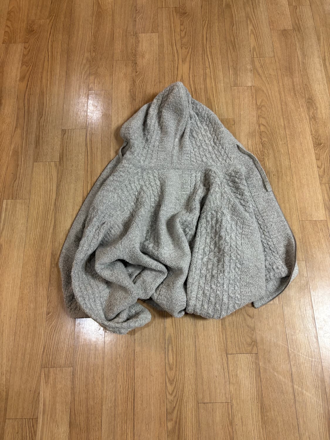 Coor Lingusa Cable Hooded Zip-Up 상품이미지4