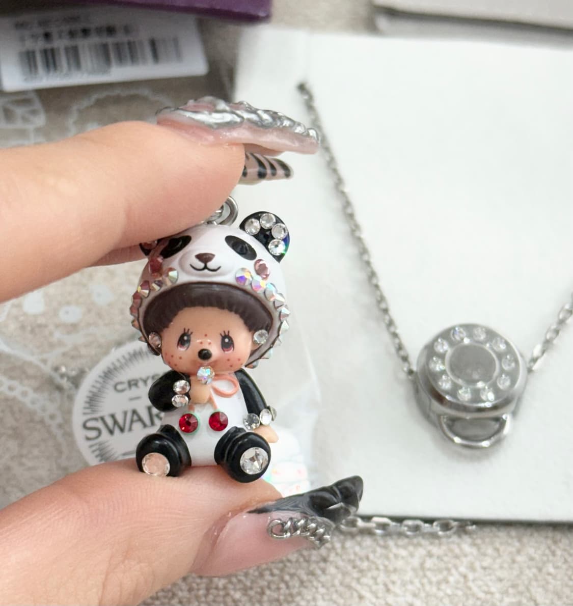 스왈로브스키 몬치치 콜라보 목걸이 상품이미지2
