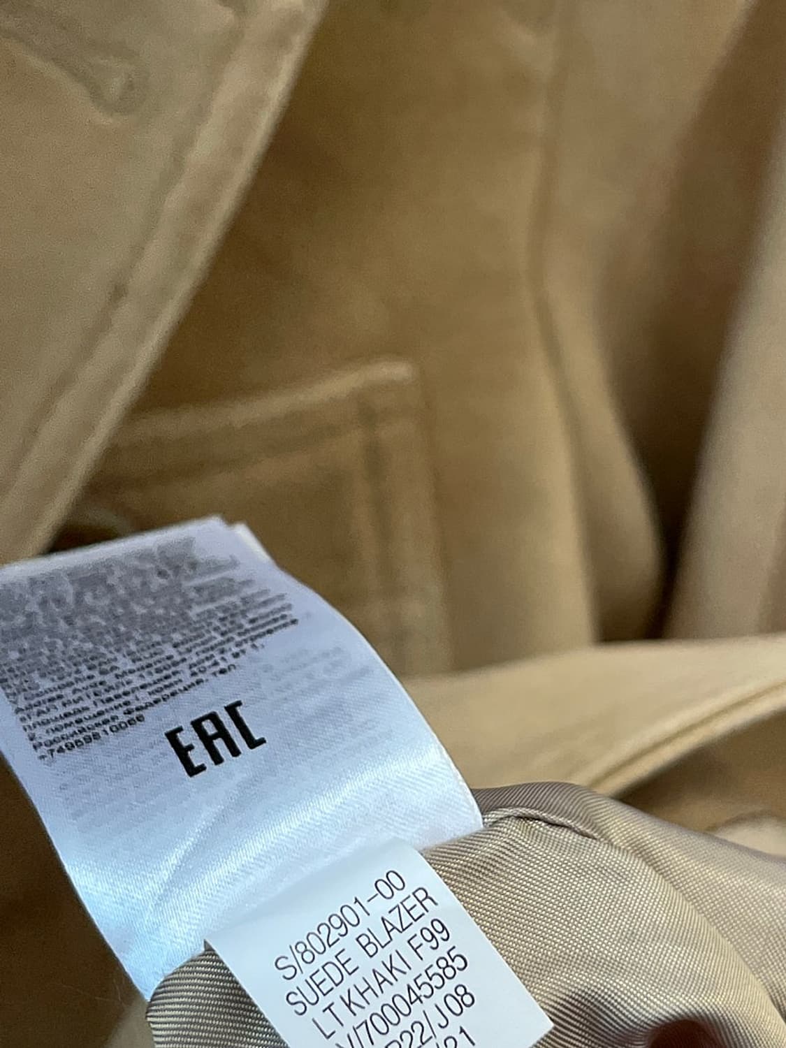 여) 바나나리퍼블릭 신형 스웨이드 블레이져  상품이미지8