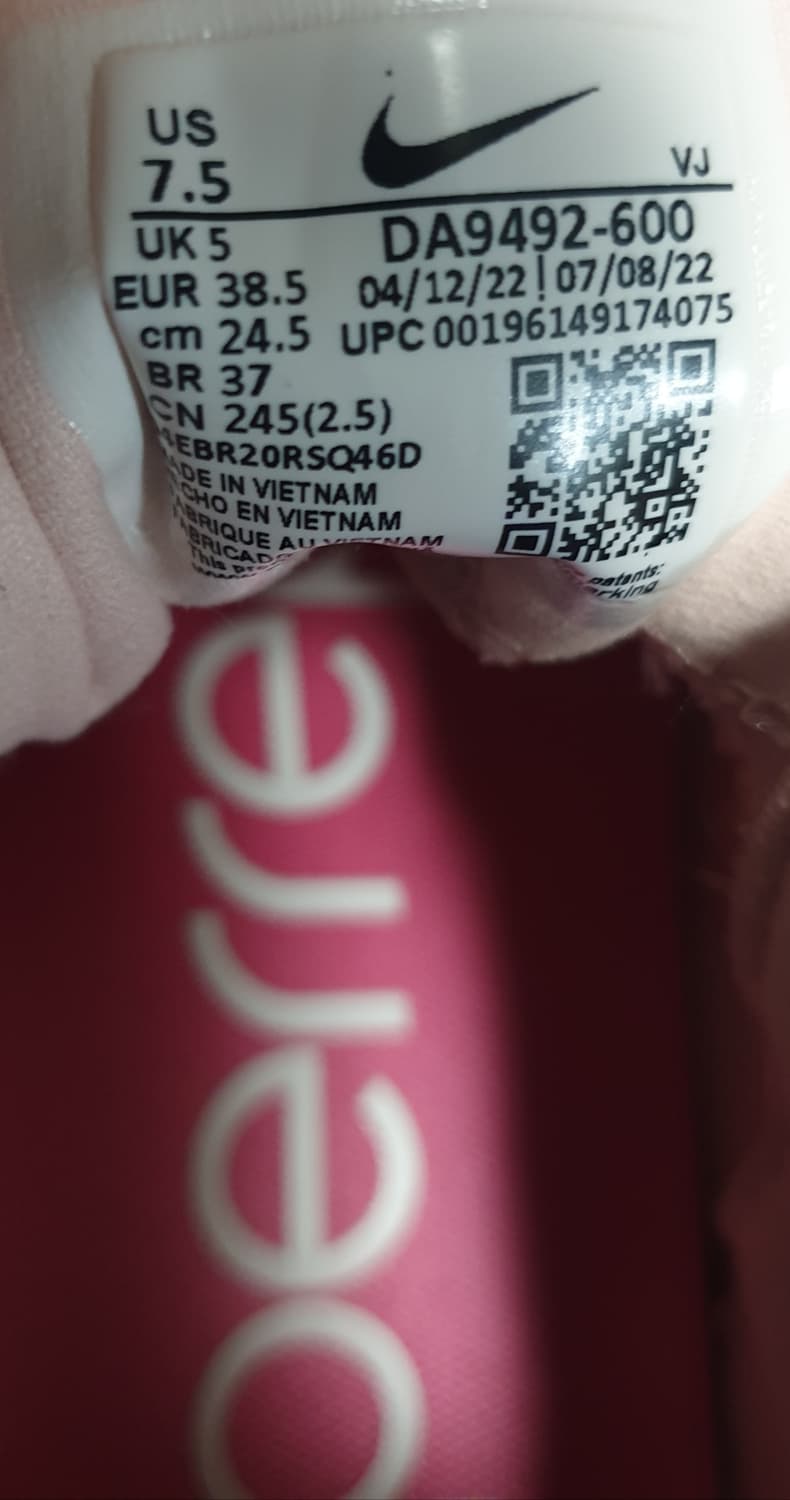 나이키 에어줌 슈퍼랩3 경량매쉬 런닝화 피치 핑크 (245) 상품이미지9