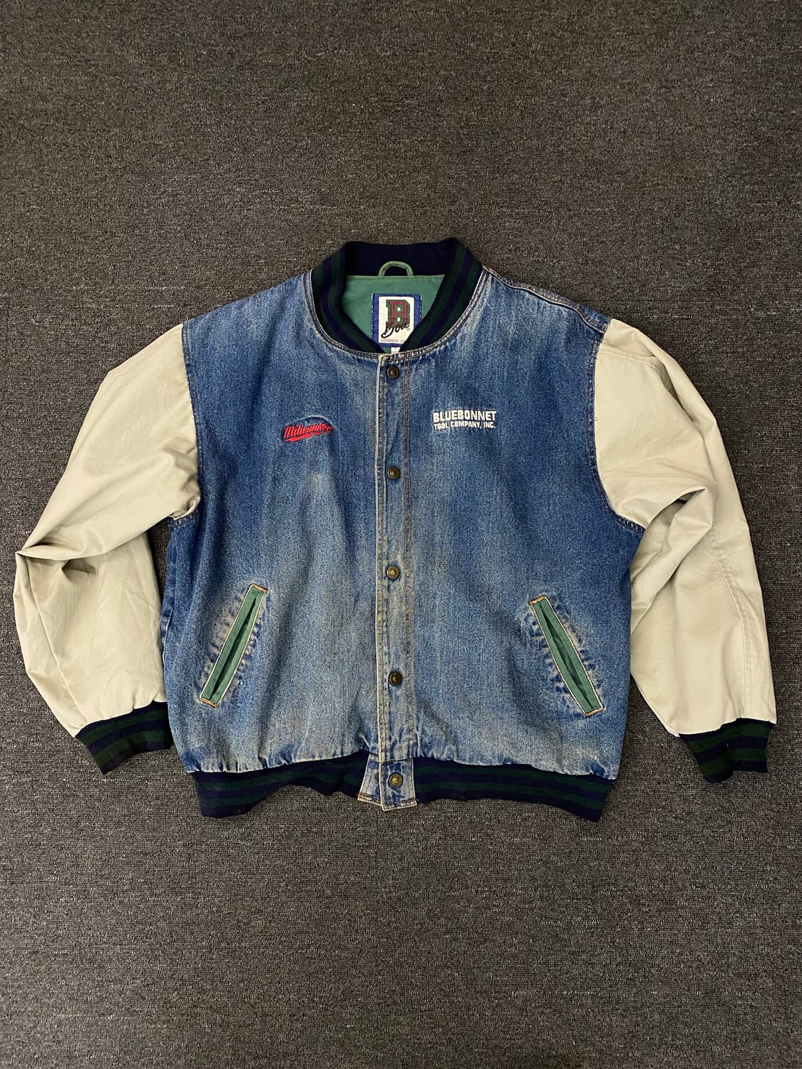 Boa 보어 어센틱 데님 바시티 자켓 상품이미지4