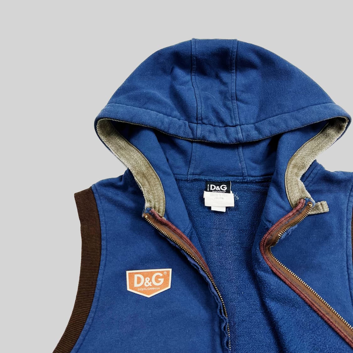 돌체앤가바나 핀업걸 후드 조끼 상품이미지2