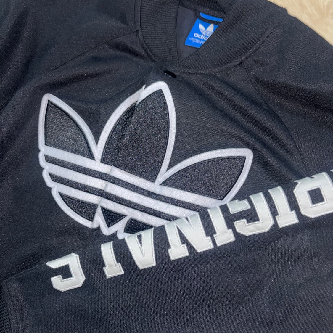 아디다스 Originals 바시티 트랙탑 블랙 90 상품이미지2