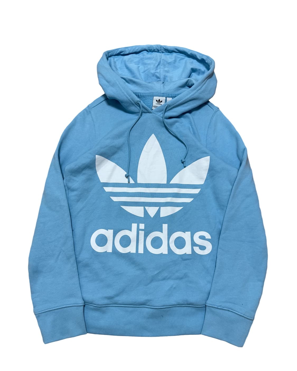 아디다스 트레포일 하늘색 후드티 상품이미지1