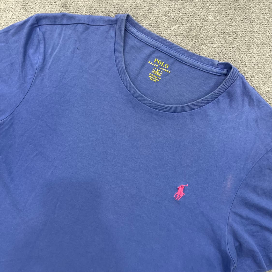 S 폴로 랄프로렌 블루 반팔 티셔츠 상품이미지2