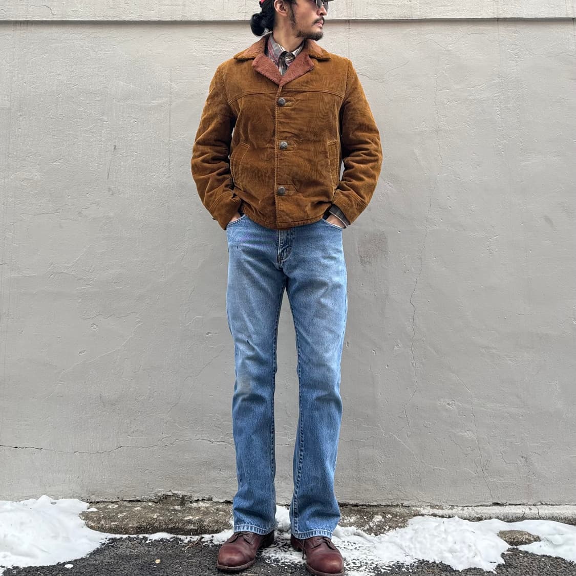 70년대 미국 시어스 오크브록 코듀로이 자켓 상품이미지10