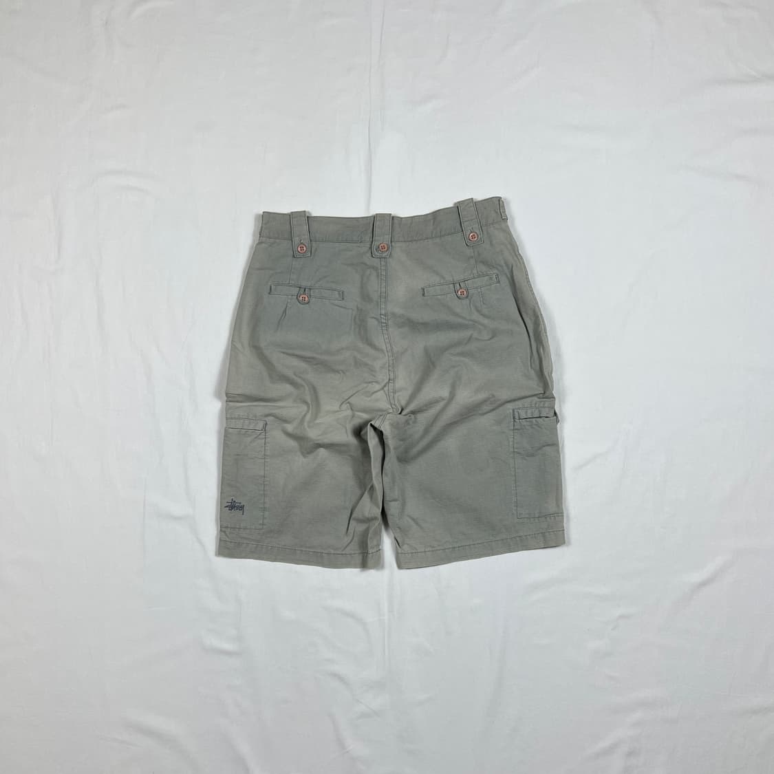 90’s 스투시 stussy 로고 카고 버뮤다 팬츠 바지 상품이미지6