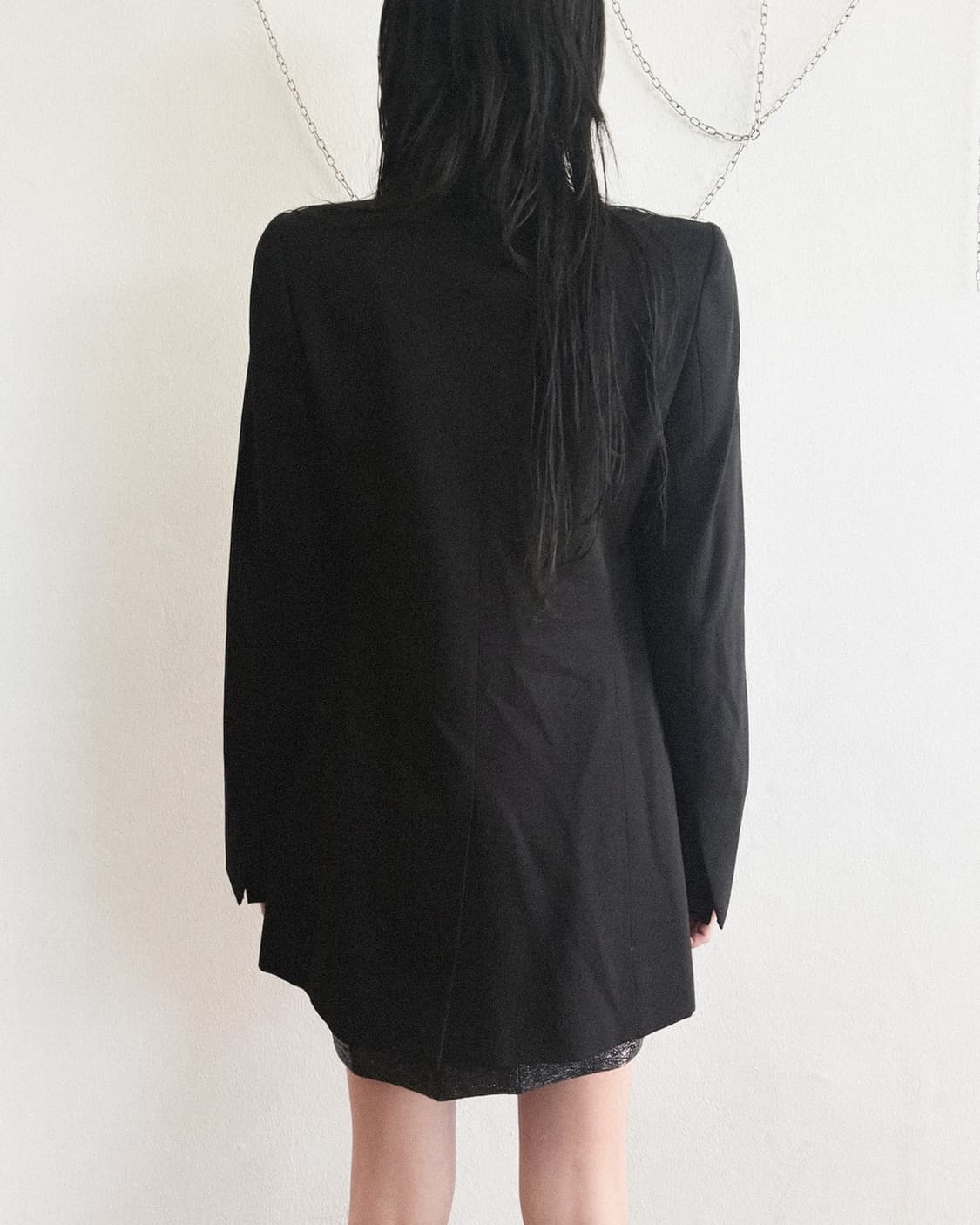 후세인 살라얀 2009 오버핏 더블버튼 미디 블레이저 상품이미지5