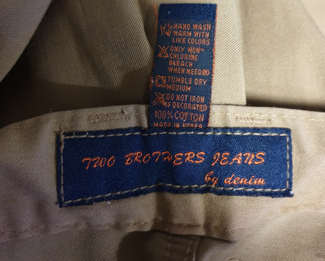 (빈티지) TBJ 투 브라더스 조이 스트레치 코튼 팬츠 브라운(40) 상품이미지4