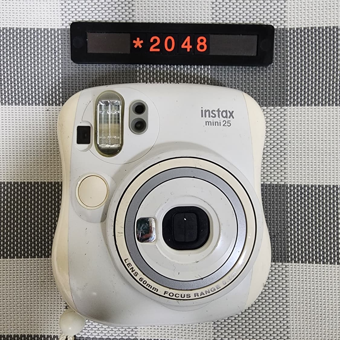 후지 인스탁스 미니 25 화이트 폴라로이드 카메라 상품이미지1