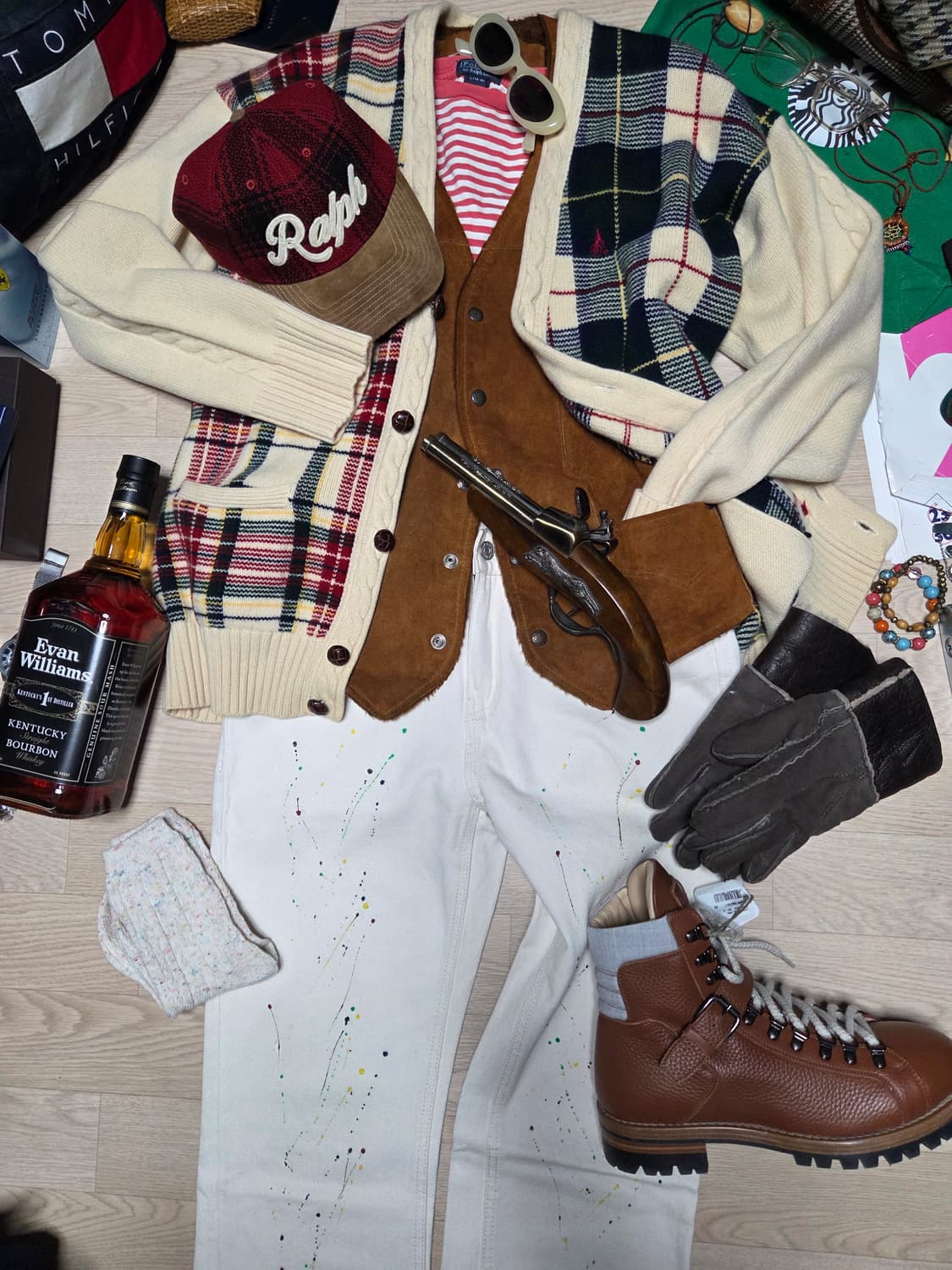 BEAN POLE 스웨터 가디건 니트 케이블 꽈배기  상품이미지2