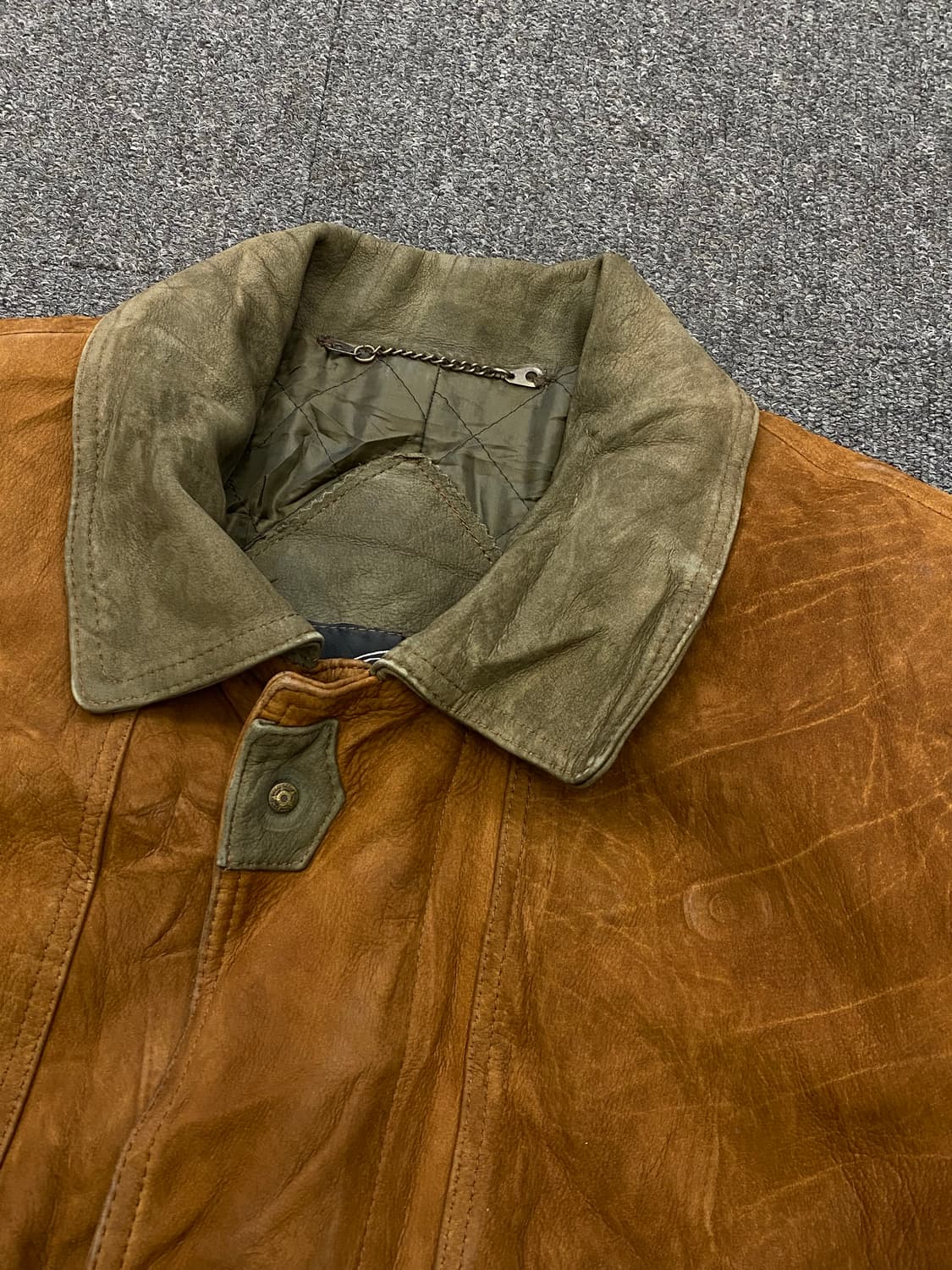 90s 오스트레일리아 스웨이드 레더(양가죽) 상품이미지5