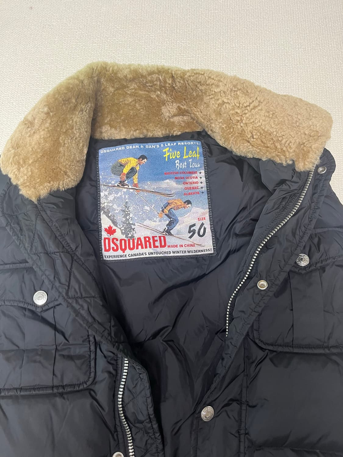 디스퀘어드 패딩 조끼 상품이미지2