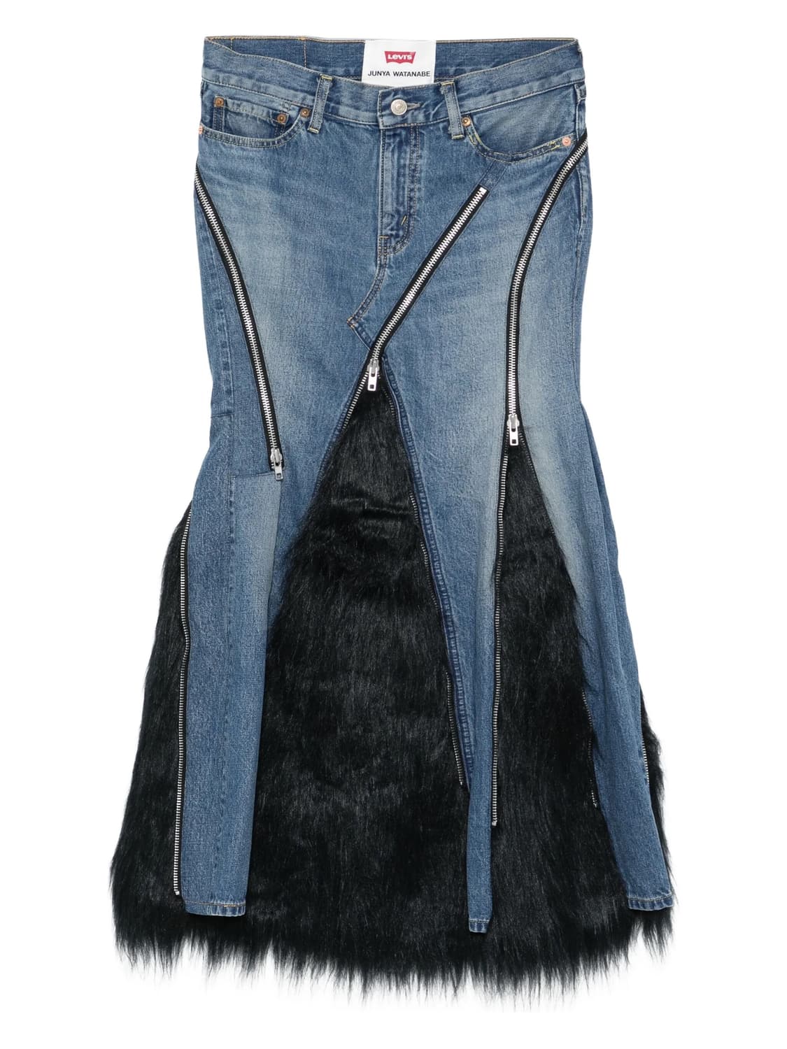 Junya Watanabe Levi's Faux Fur Skirt S 상품이미지1