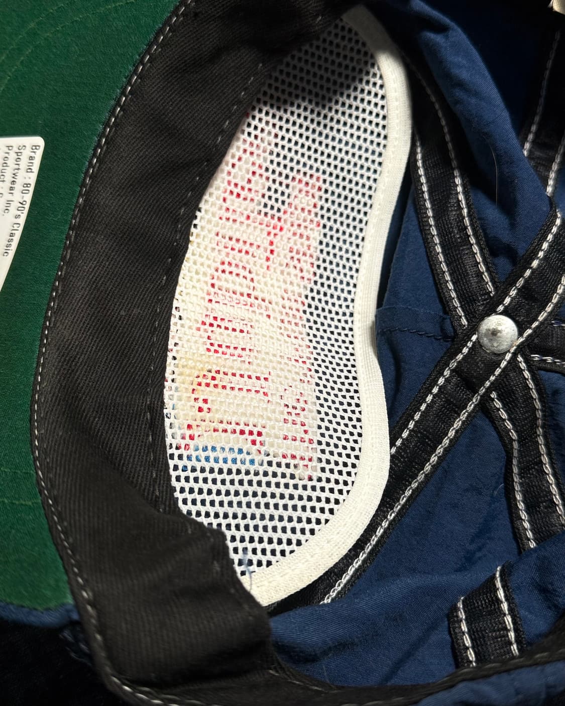 80-90‘s 클래식 스포츠웨어 카니발 더 펀 십 주빌리 블루 캡 OS 상품이미지4