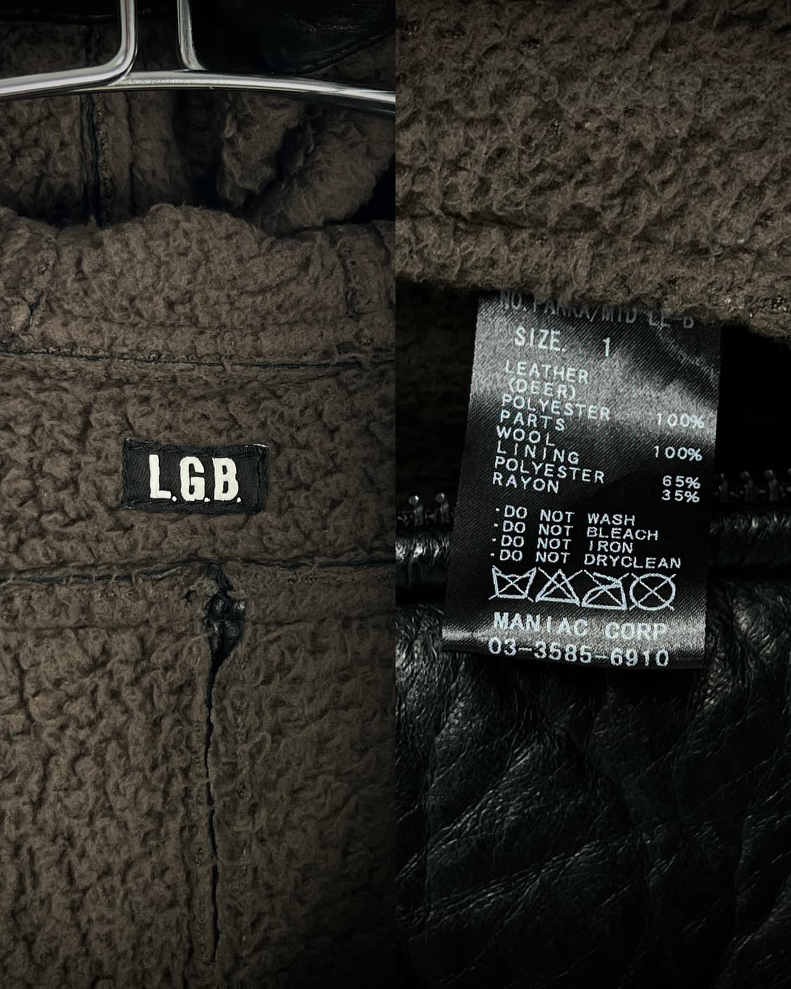 L.G.B DEERSKIN LEATHER JACKET 상품이미지10