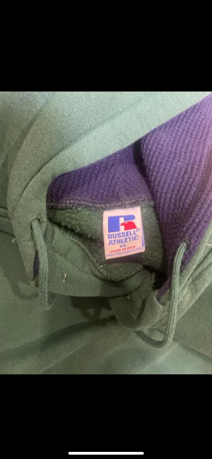 90s 빈티지 러셀 후드 XL 상품이미지3