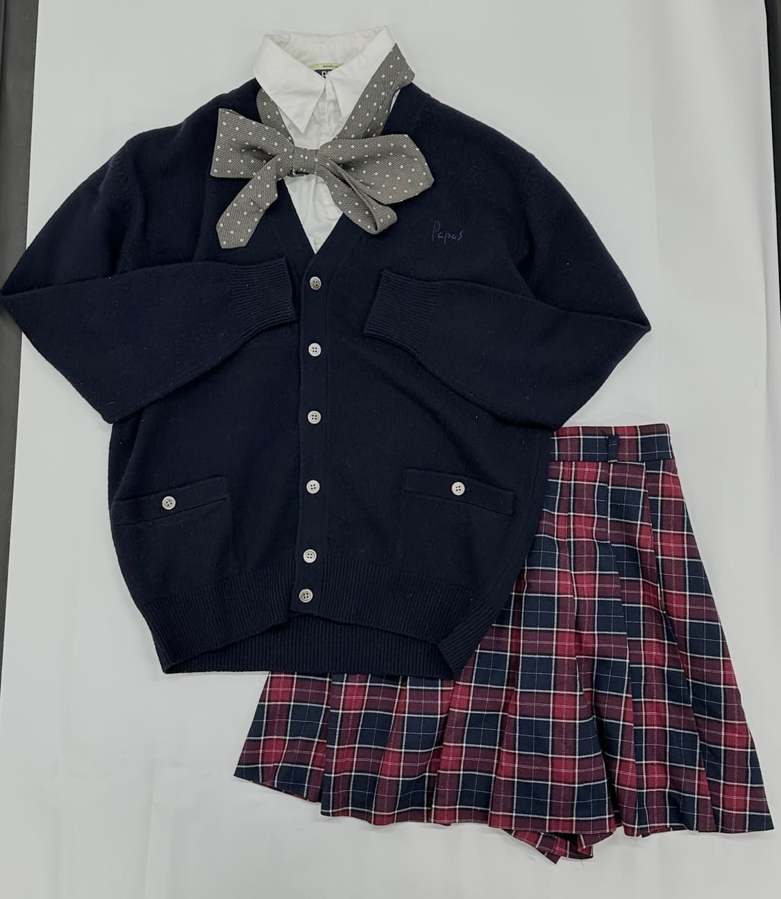 ♣️캐캐체깔 고갸루 코디세트♣️ 아방핏 가디건 하이틴 체크 치마바지 상품이미지3