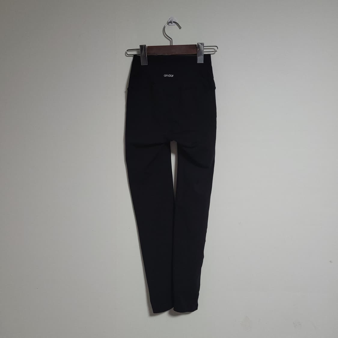 (4) andar 안다르 블랙 레깅스 헬스 요가 필라테스 상품이미지2