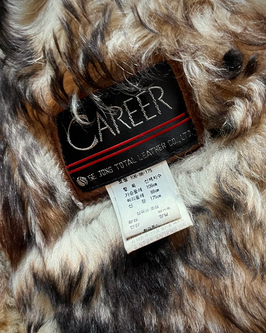 1990s Real Mouton Leather Mustang Coat 상품이미지9