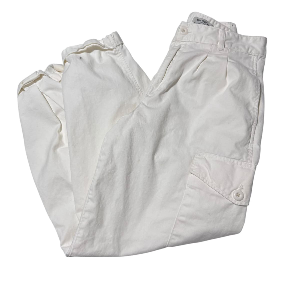 칼하트 화이트 카고 팬츠 상품이미지2