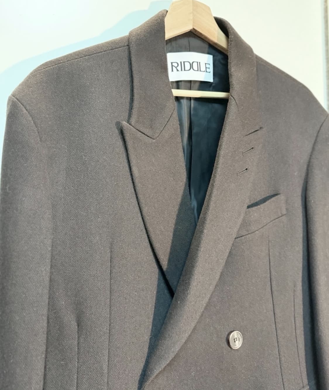 2) 리들 더블 블레이저 시착새상품 상품이미지3