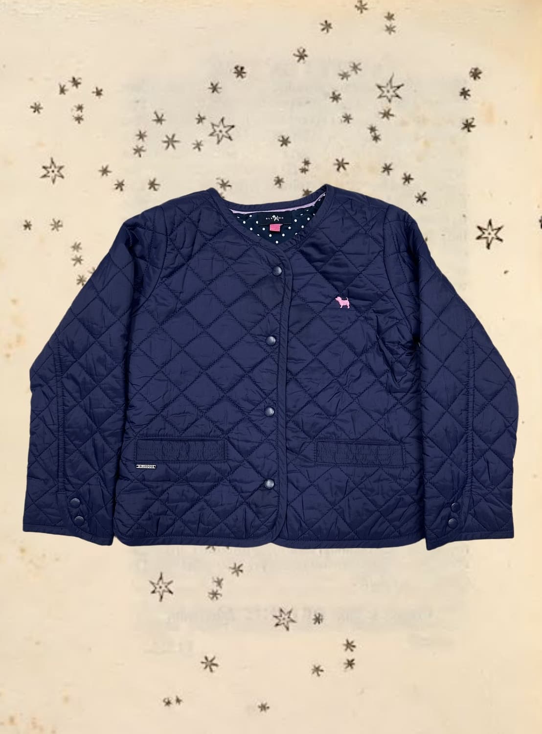 블루독 키즈 여아 경량패딩 상품이미지1