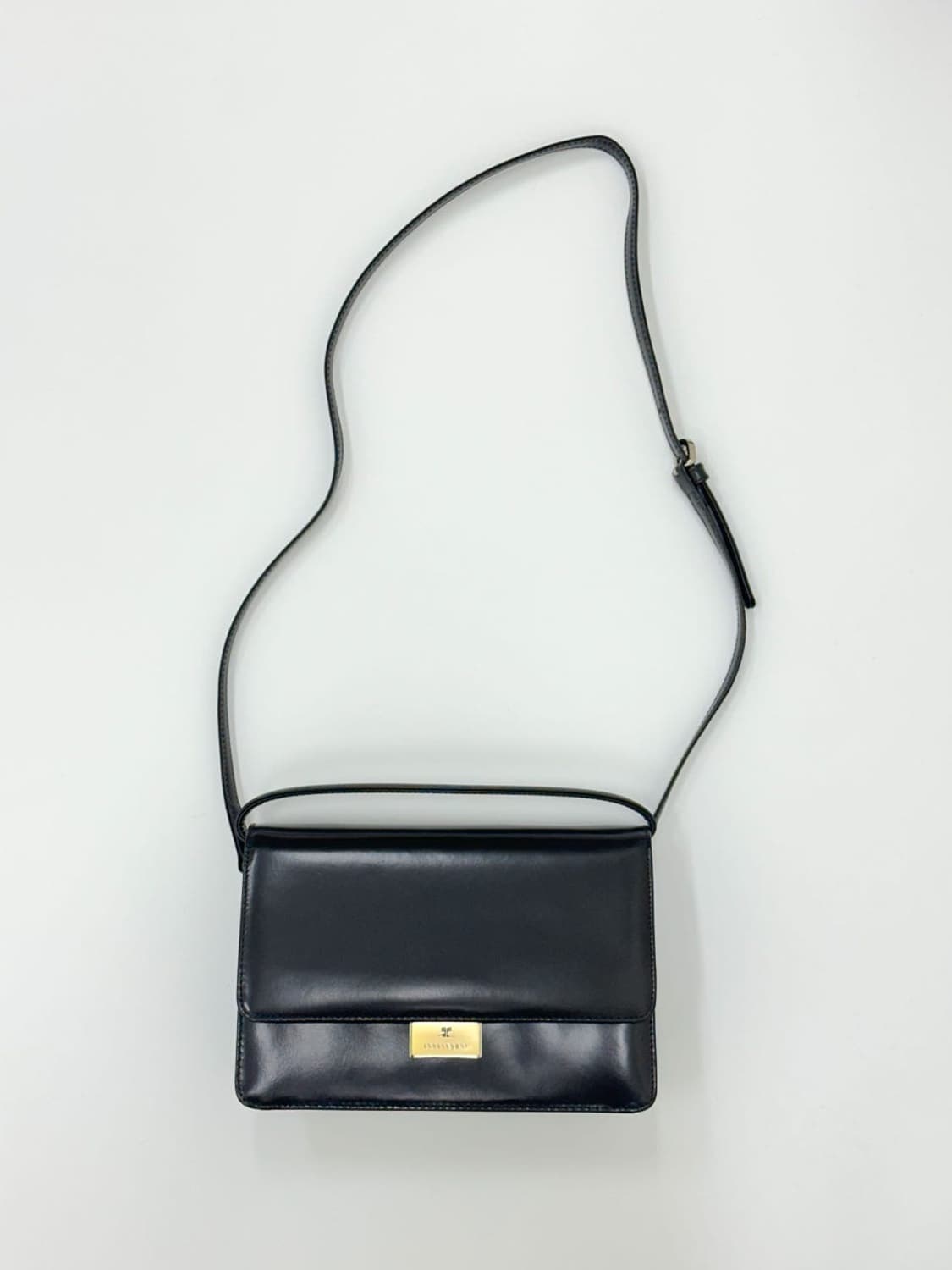  courreges / 꾸레쥬 블랙 스퀘어 핸드백 상품이미지5