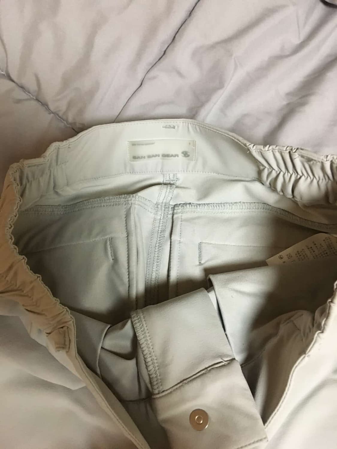 산산기어 사이드 스냅 팬츠 V2 라이트 그레이 23fw 상품이미지5