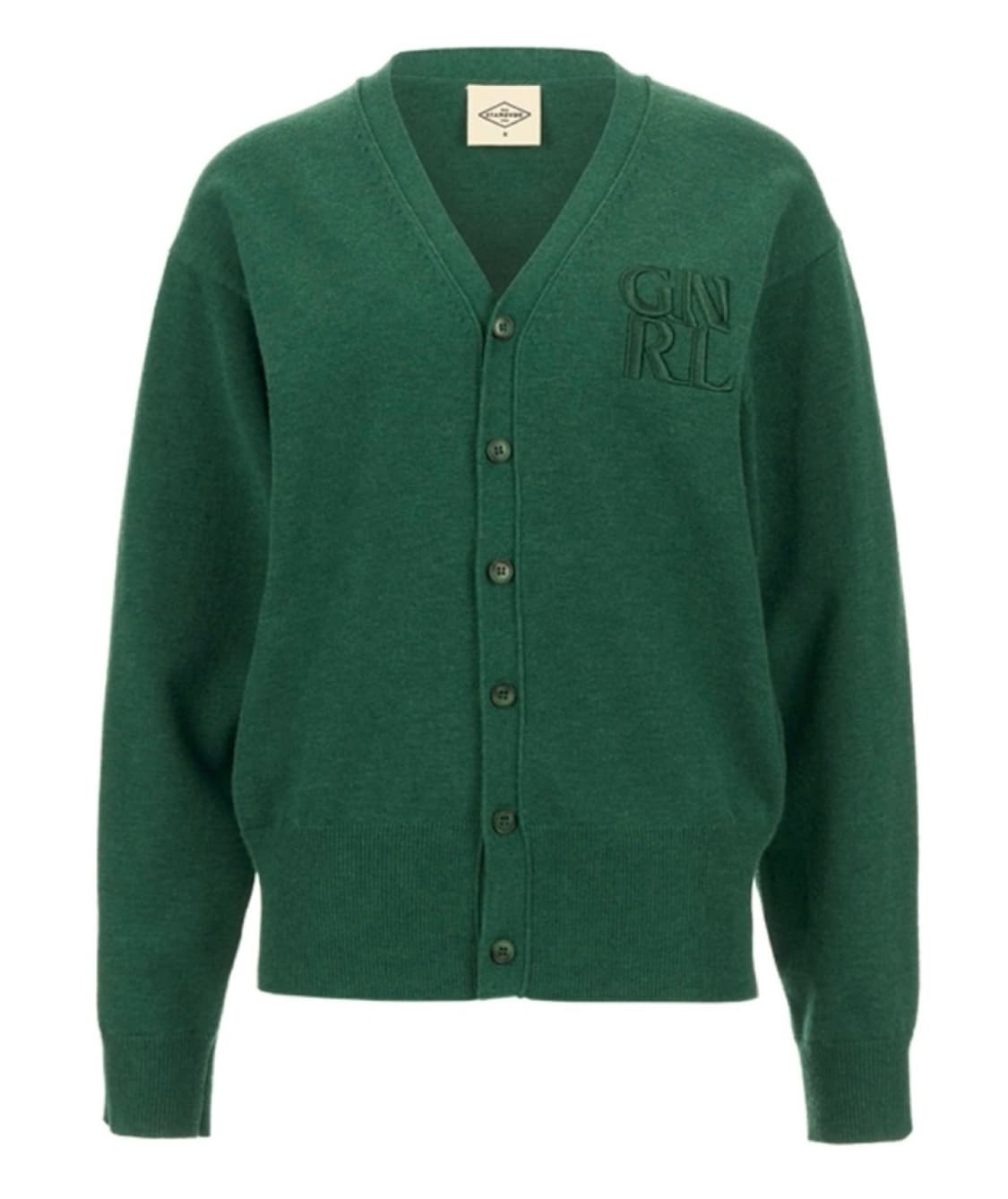 제너럴아이디어 그린 가디건 상품이미지1