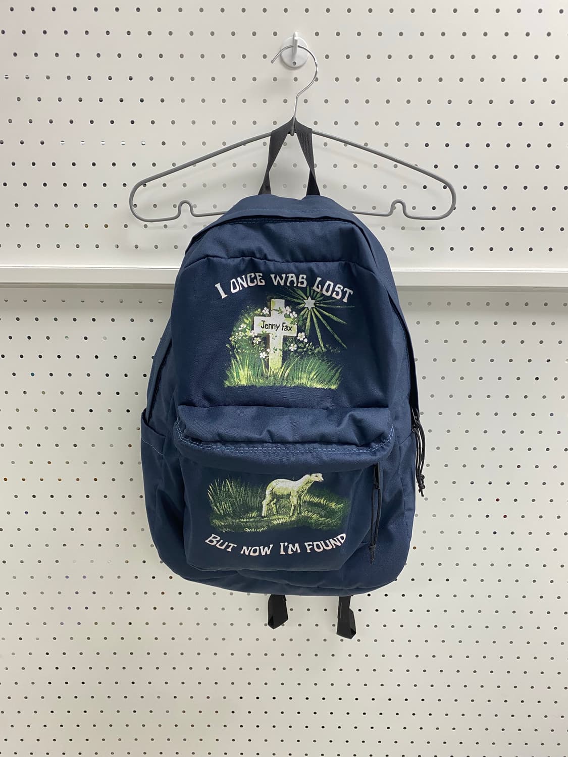 Jenny Fax_I’m Found Backpack_navy 상품이미지1