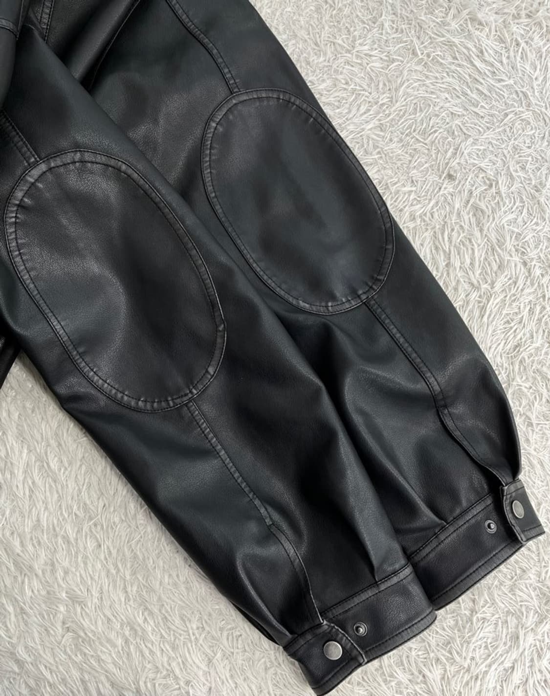 드미트리블랙 워시드 레더 자켓/#3568 상품이미지4