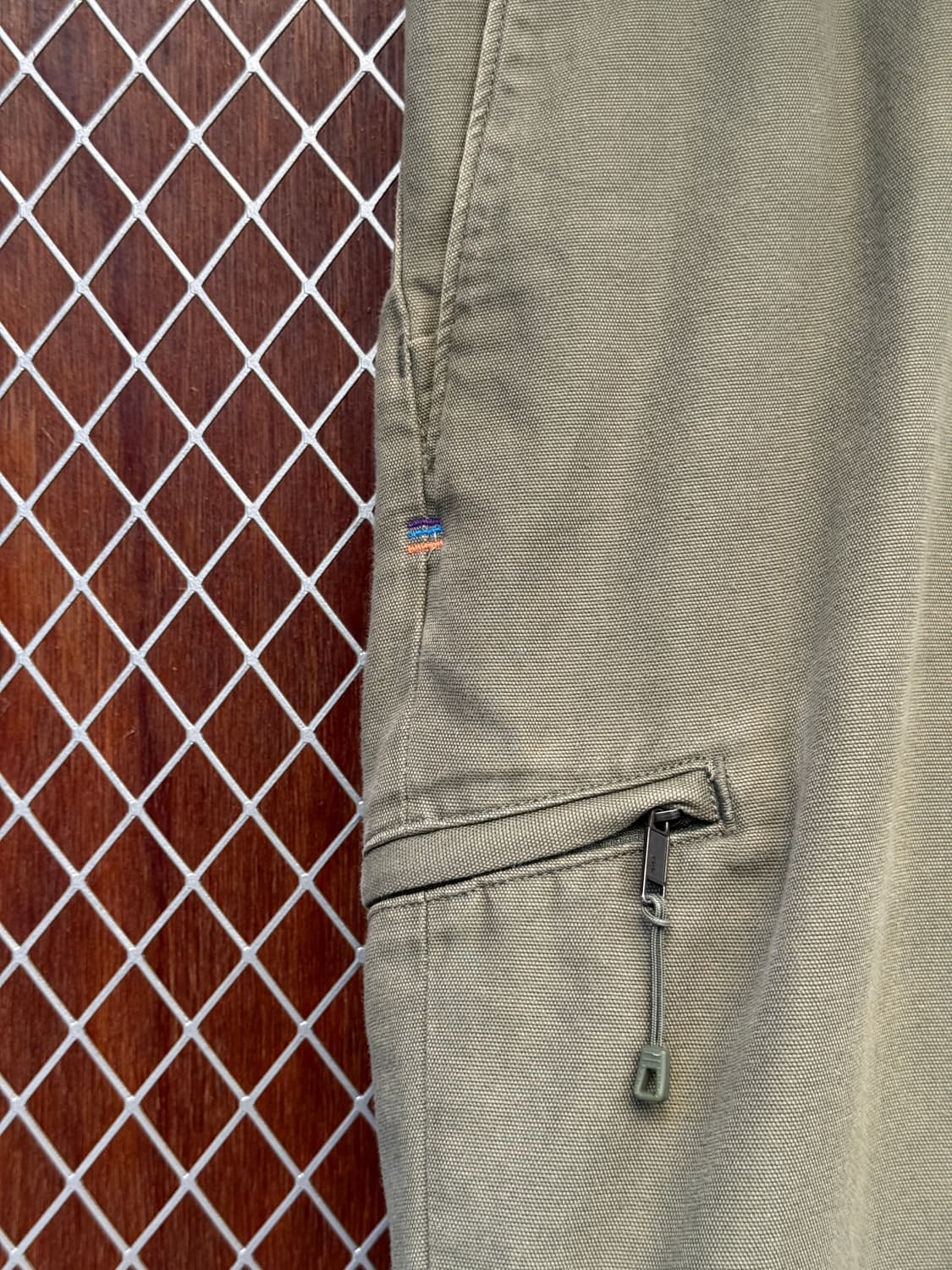 파타고니아 오가닉코튼 팬츠 카키 XL 상품이미지6