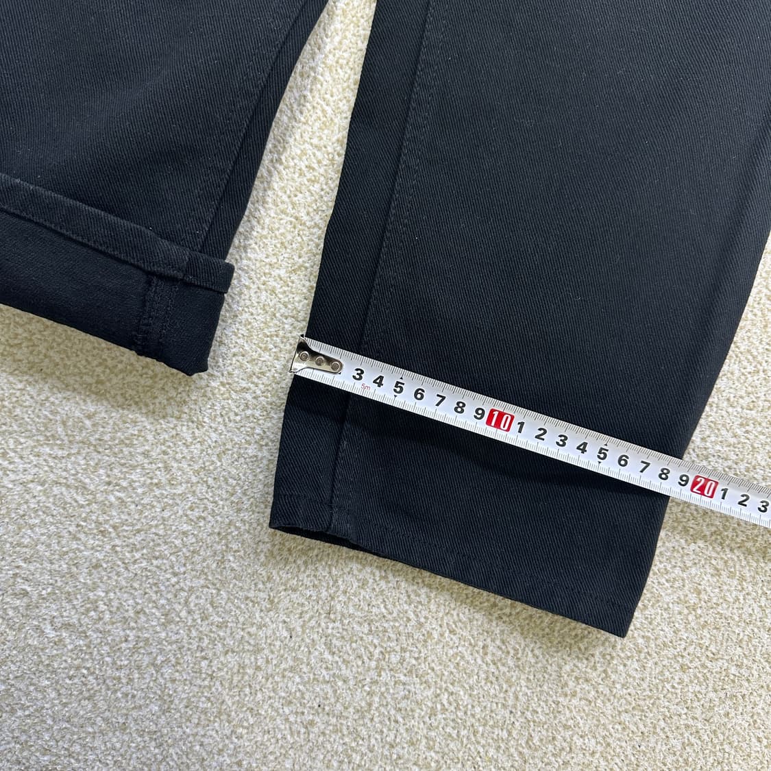 L 헤인트 블랙 데님 팬츠 0316D  상품이미지7