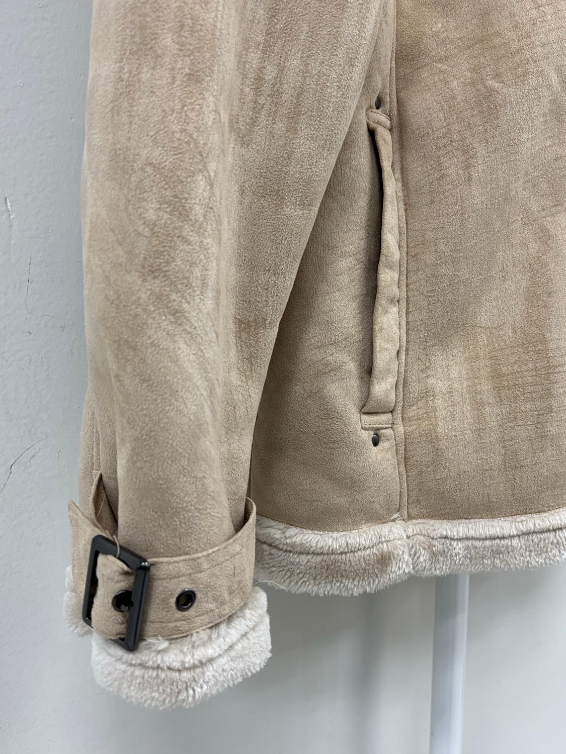 빈티지 베이지 무스탕 자켓 상품이미지7