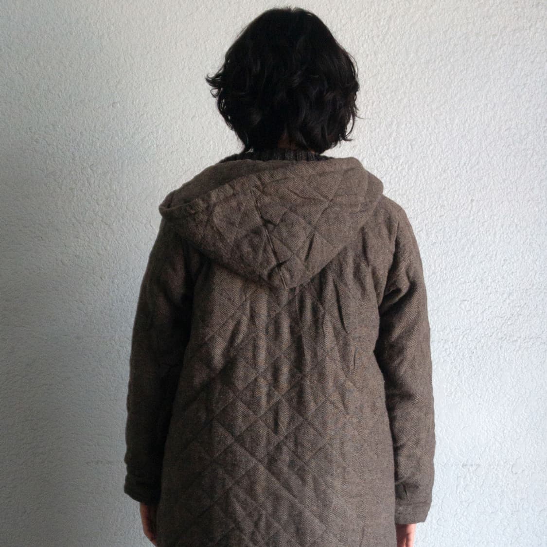 밤숲 퀼팅 후드 점퍼 상품이미지10