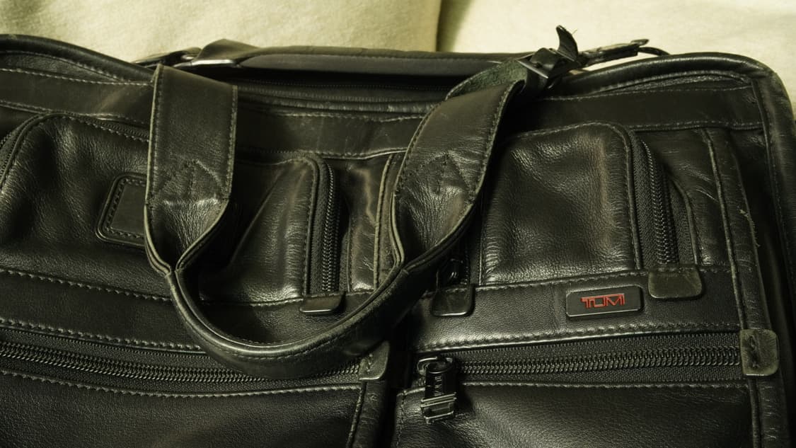 투미 Alpha Leather Expandable Organizer Br 상품이미지7