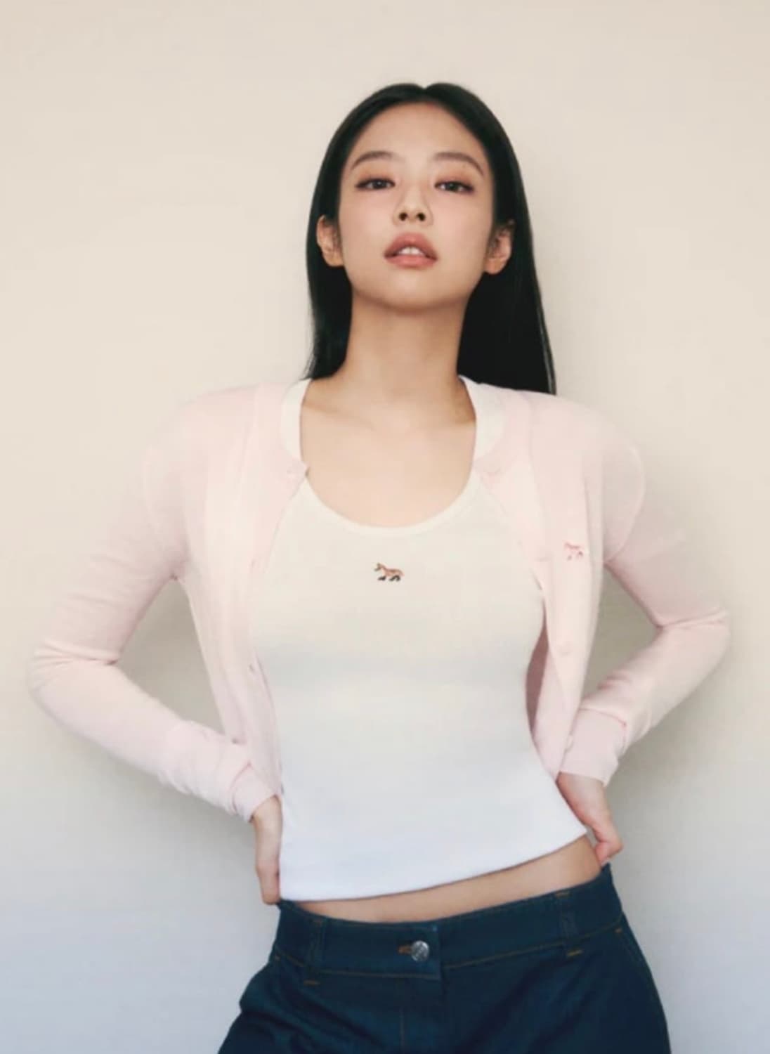 메종키츠네 베이비 폭스 패치 가디건  상품이미지1