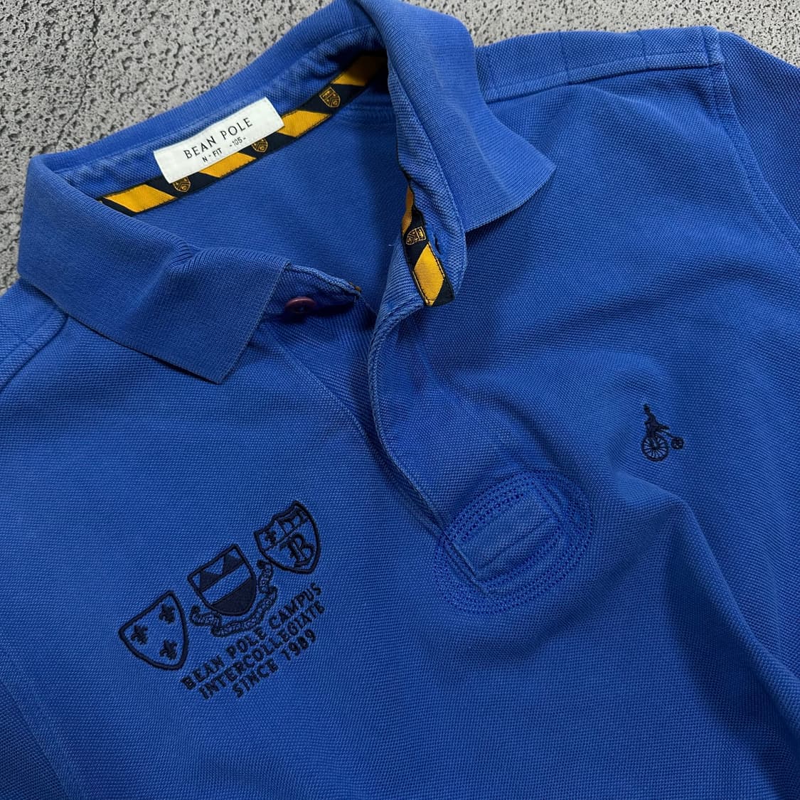 ✨ (만원 빈티지) 빈폴 럭비 카라 반팔티 상품이미지5