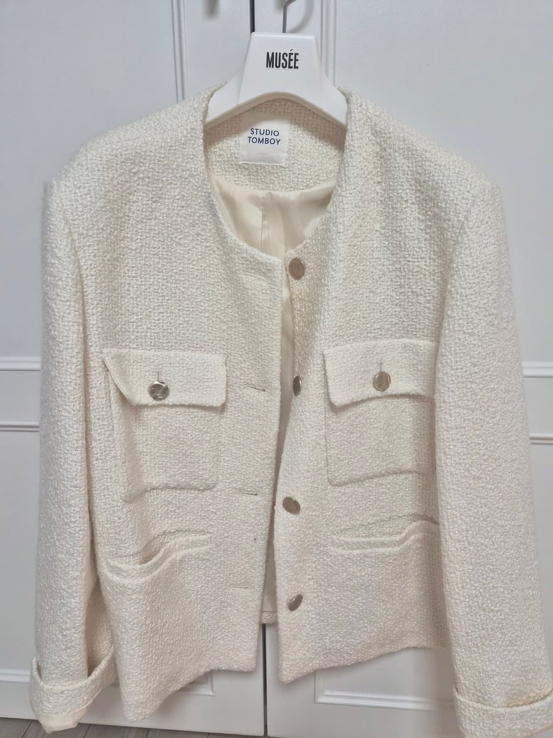 스튜디오 톰보이 트위드자켓 상품이미지1