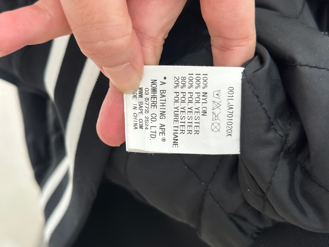 베이프 스타 빅로고 바시티 자켓  상품이미지8