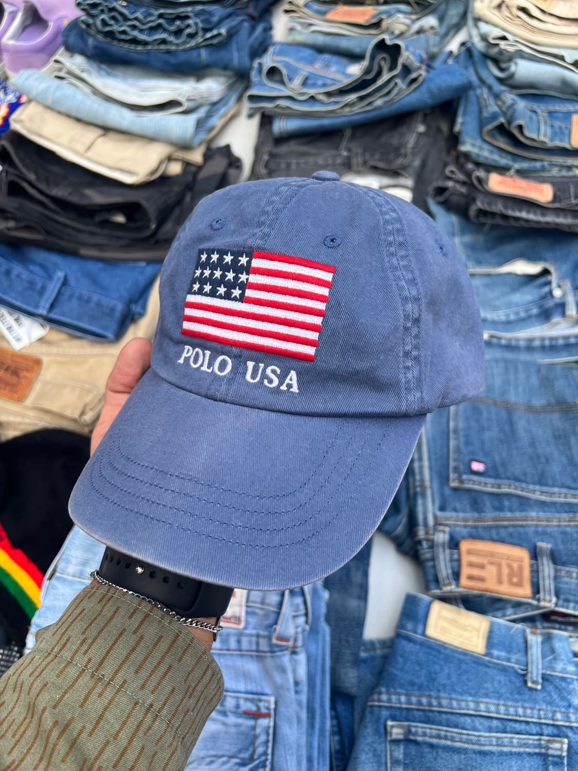 폴로 랄프로렌 usa 모자 상품이미지2