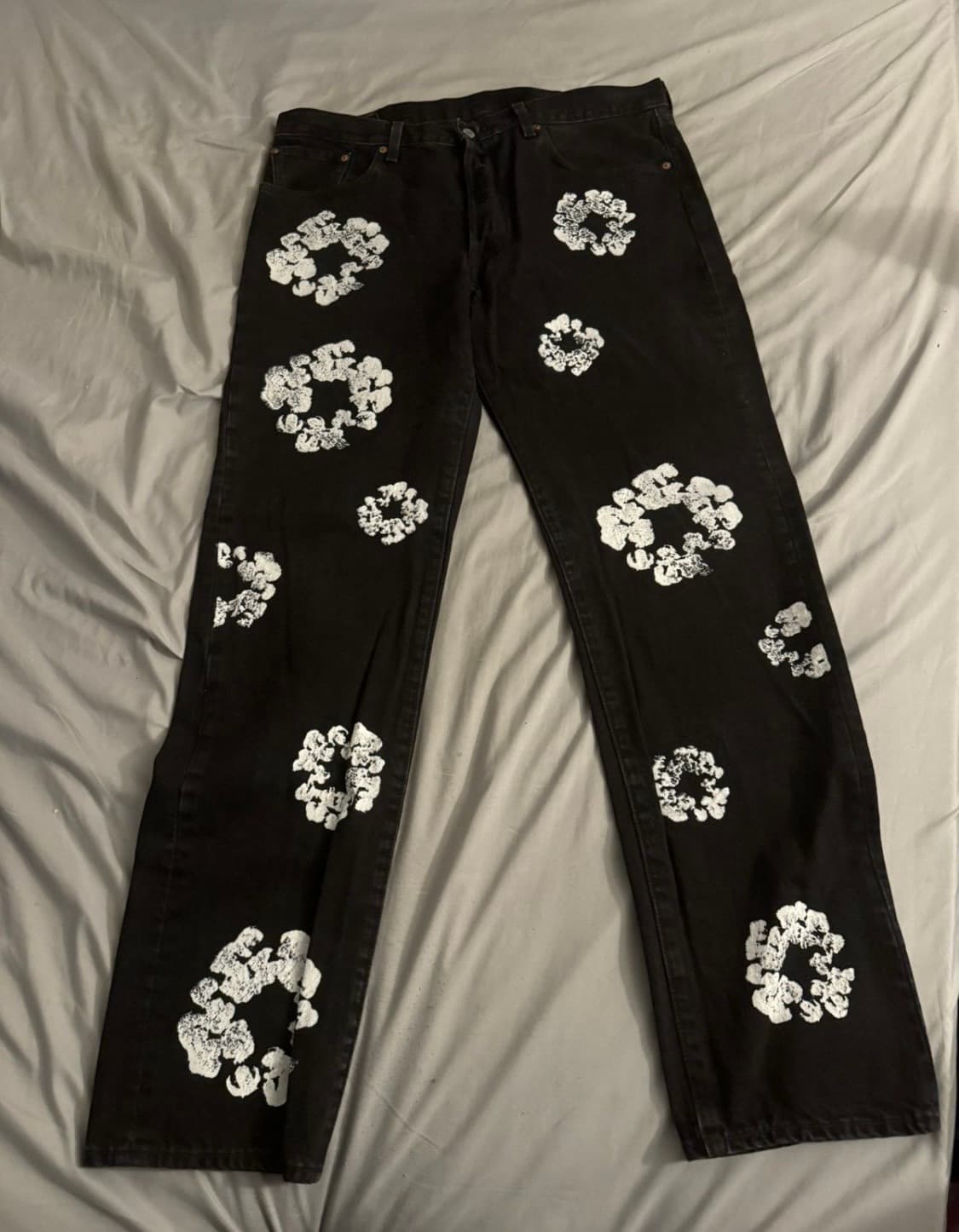 데님 티어스 x 리바이스 코튼 진 블랙 38x34 상품이미지1