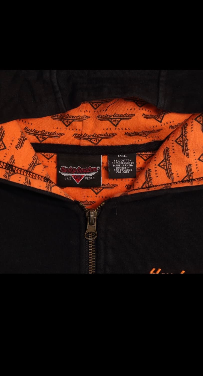 할리 데이비슨 스카잔 헤비웨이트 후드집업 상품이미지2