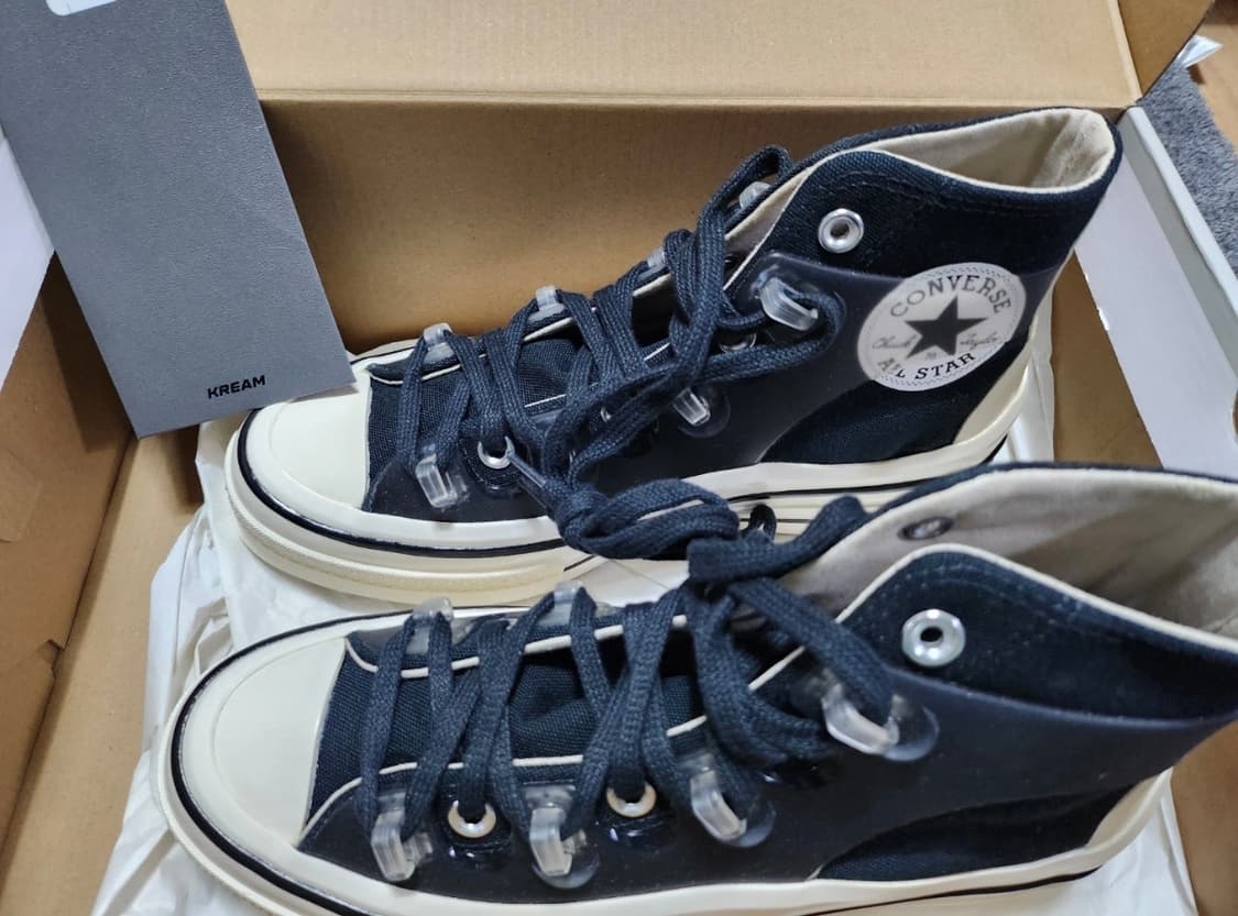 컨버스 X 킴존스 척 70 하이탑 블랙245 상품이미지2