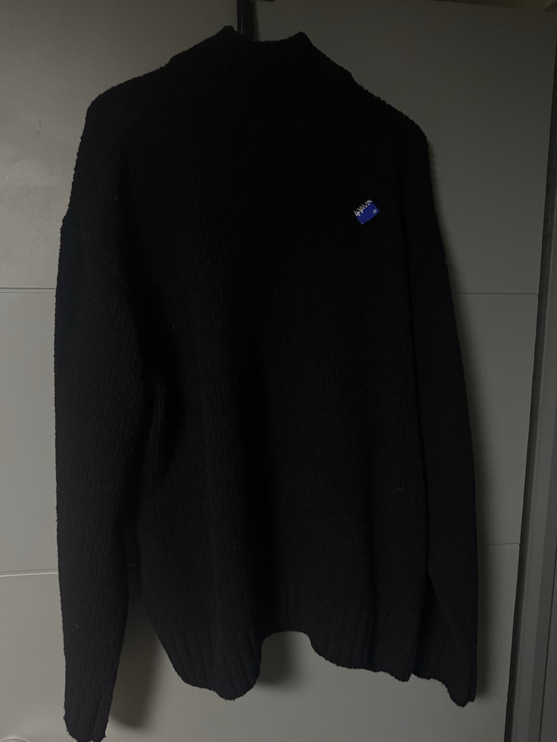 아더에러 니트집업 xl 블랙 상품이미지2