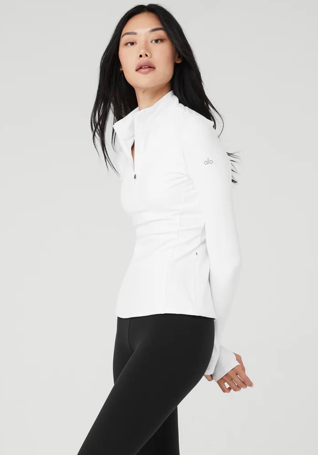 알로 alo Alosoft 1/2 지퍼 래피드 풀오버(s) 상품이미지4